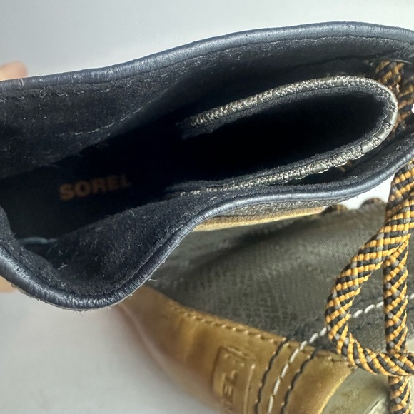 ♦️ Sorel 1964 Premium Canvas Waterproof Wedge Bootie Size 8.5 - Picture 8 of 8